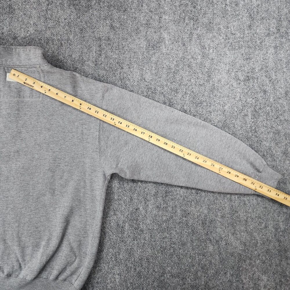 Ohio State Buckeyes Sweatshirt Adult Medium Gray 1/4 Zip Retro Gear For Sports - Picture 10 of 16
